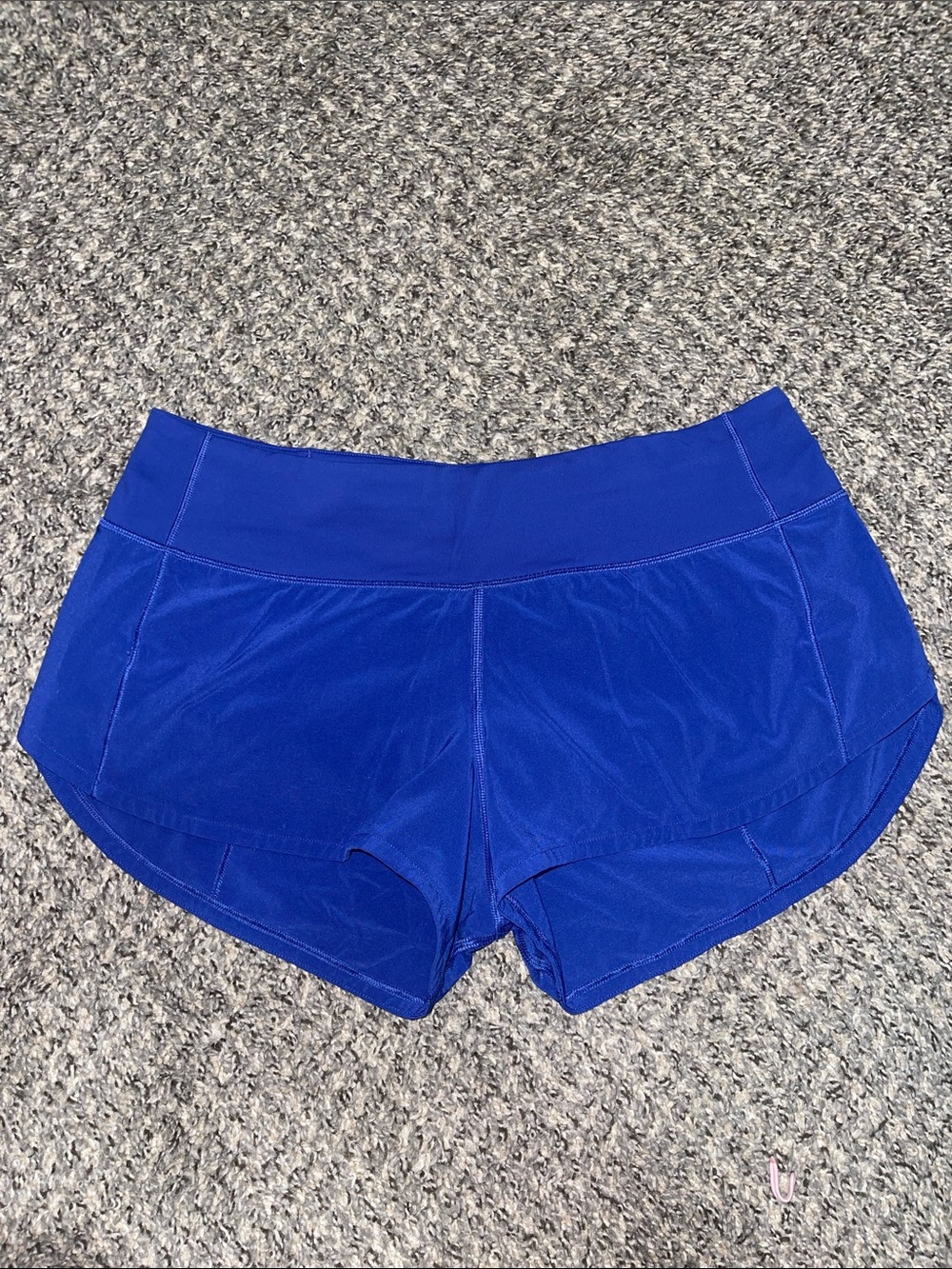 Lululemon Speed Up Shorts - Psychic Blue; Size 6